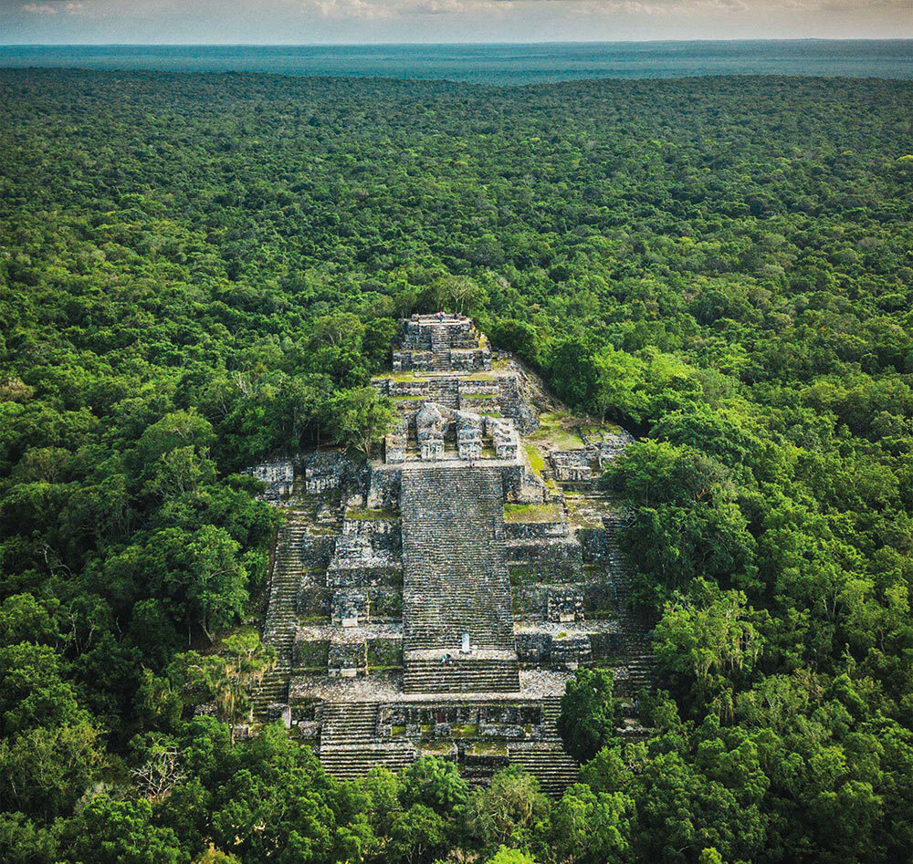 the great pyramid of Calakmul