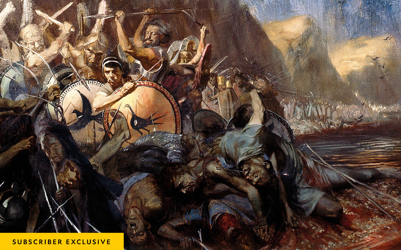 “By this time the spears of most of them were broken, and they were slaying the Persians with their swords,” recounted Herodotus.