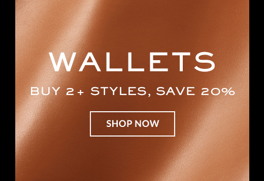 WALLETS | SHOP NOW