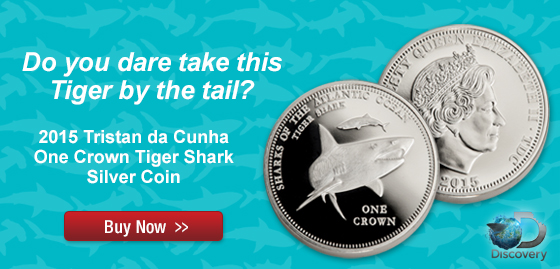 Shark Week Tiger Shark Coins