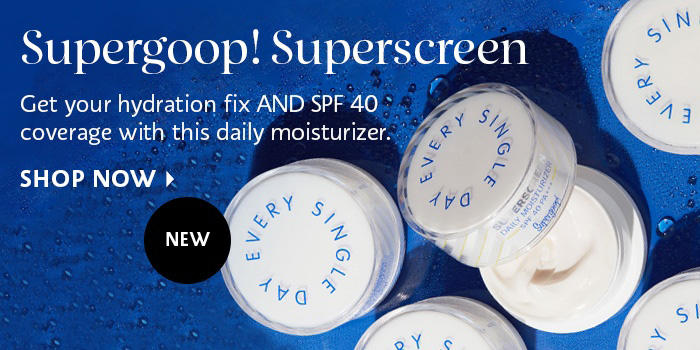 Shop Now Supergoop! Superscreen