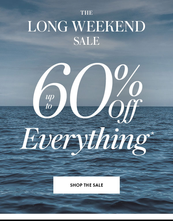 Long Weekend Sale