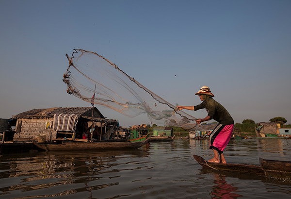 Many fishers have long relied on the incredible bounty in the Mekong River system—including at the floating village of Chnok Tru on Tonle Sap lake—and new efforts are trying to make sure the catch is sustained for the future.