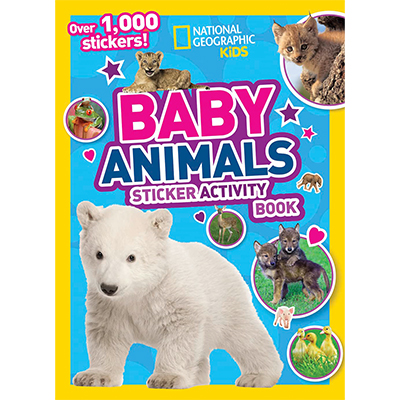 National Geographic Kids Baby Animals Sticker Activity Book