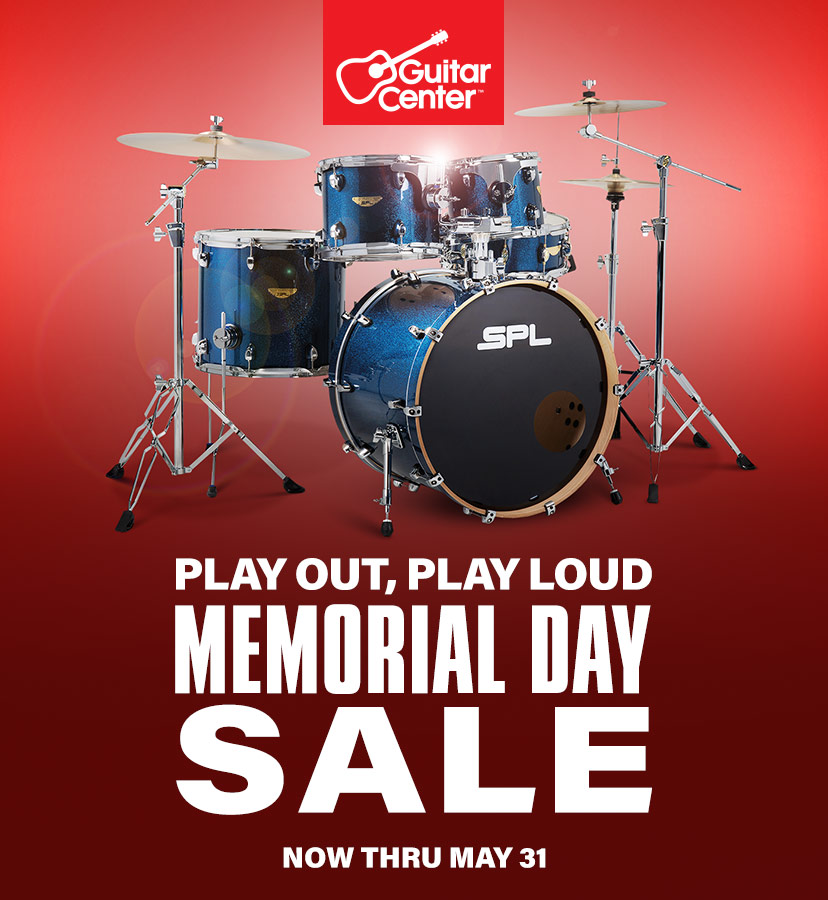 Play out, play loud. Memorial Day sale. Now thru May 31. Shop now