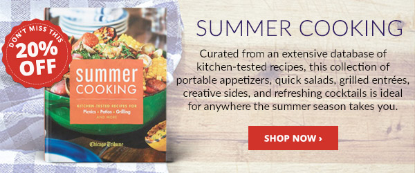 Fire Up the Grill with 20% OFF the 'Summer Cooking' Cookbook