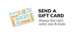 SEND A GIFT CARD. Always the right color, size & style.