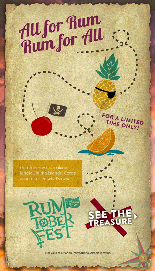 Come see what's new at Bahama Breeze for Rumtoberfest!