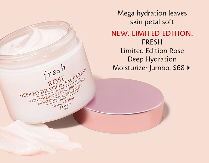 Fresh Limited Edition Rose Deep Hydraion Moisturizer Jumbo (live 4/16)