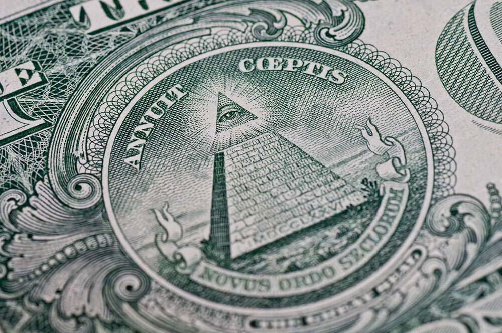 a dollar bill