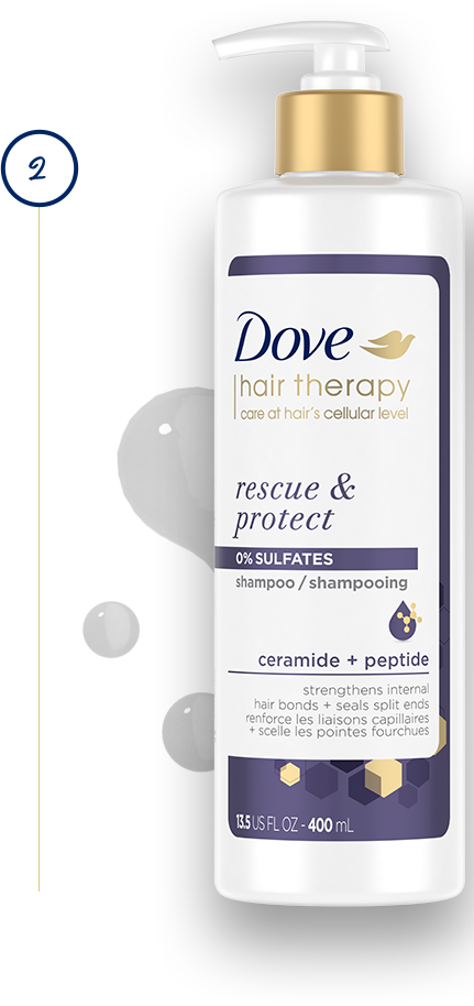 Dove hair therapy | Rescue & Protect Shampoo