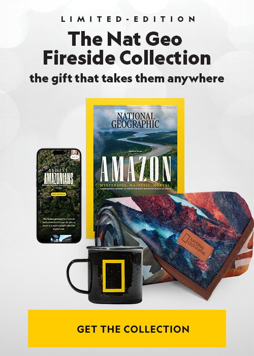 THE NAT GEO FIRESIED COLLECTION - GIVE THE GIFT OF NATIONAL GEOGRAPHIC.  