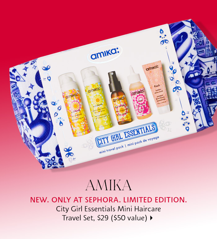 Amika City Girl Essentials Mini Haircare Travel