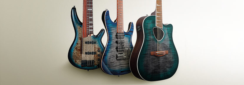 New From Ibanez. Uncover the latest looks and sounds in electric, acoustic, and multi scale guitars