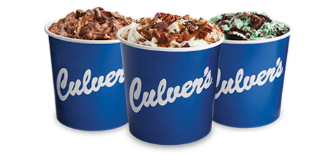 Culver's Pints Frozen Custard