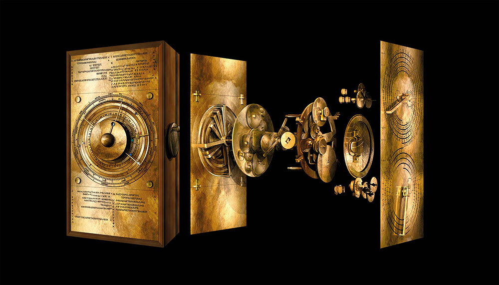 a reconstruction of the Antikythera Mechanism