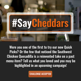 #SayCheddars