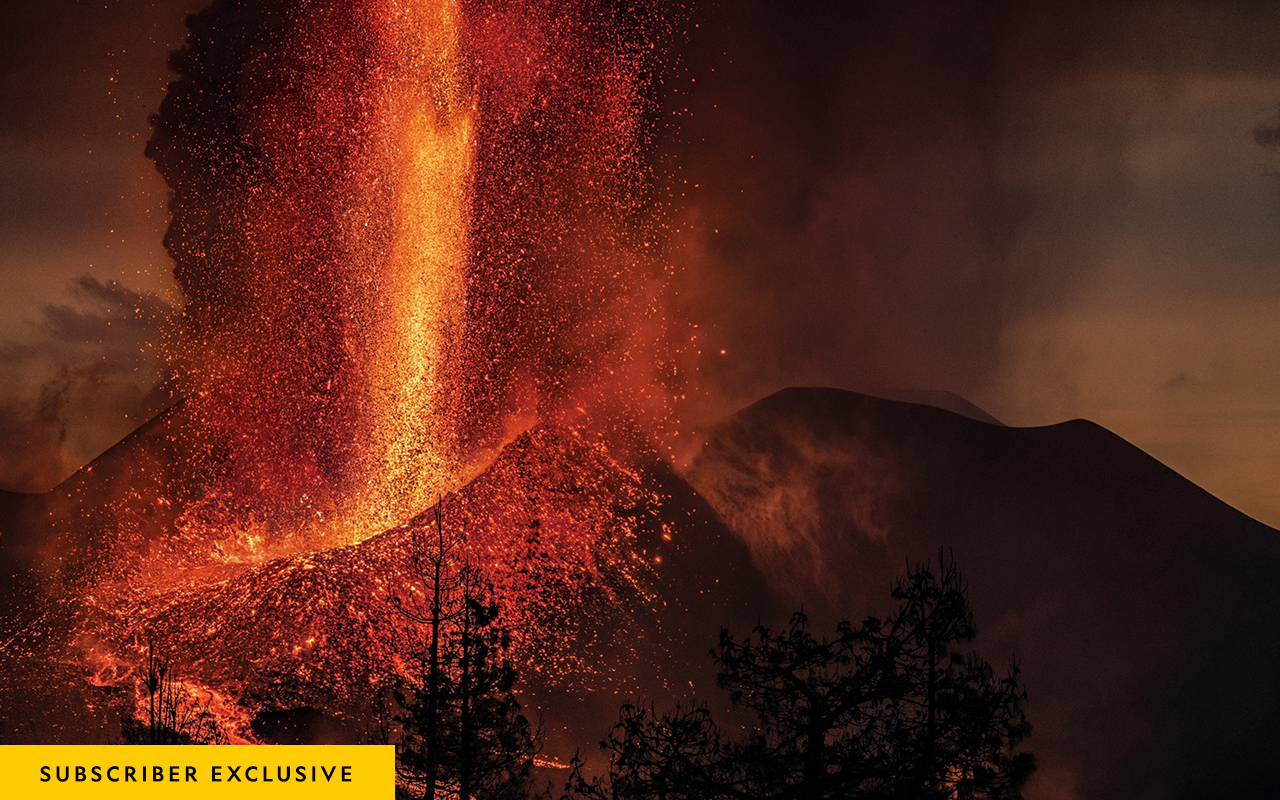 When cracks opened in the Cumbre Vieja ridge on La Palma in September 2021, they kicked off one of the most destructive volcanic eruptions on the Canary Islands in 500 years. Lava fountains blasted almost 2,000 feet high, and masses of molten rock landed thousands of feet from the newly formed crater.