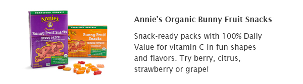 Annie's Organic Bunny Fruit Snacks