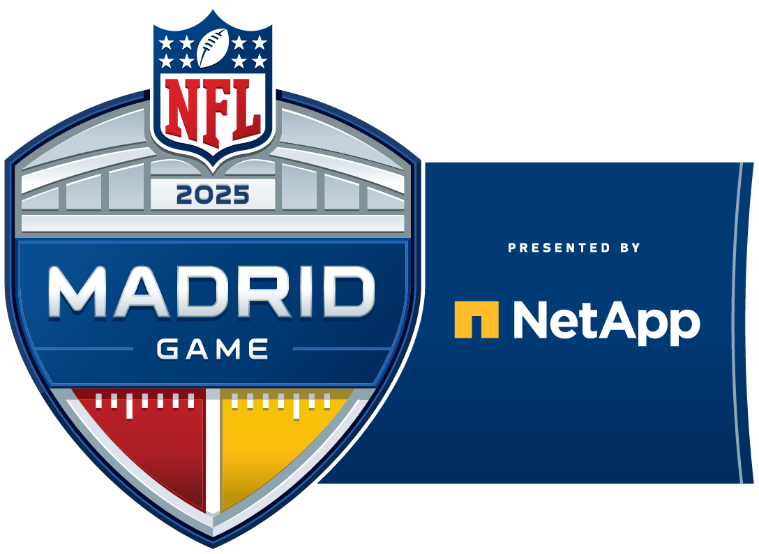 NFL 2025 Madrid GAME | PRESENTED BY NetApp