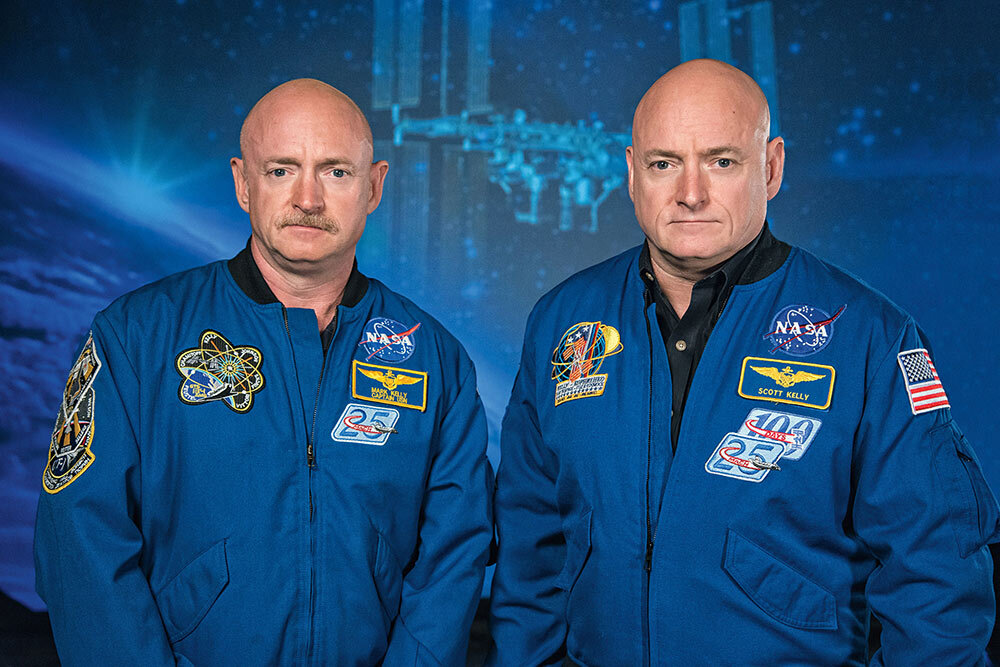 Retired NASA astronauts and identical twins Mark and Scott Kelly are no longer identical after Scott's year in space changed his body.