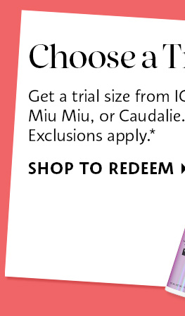 Shop To Redeem*