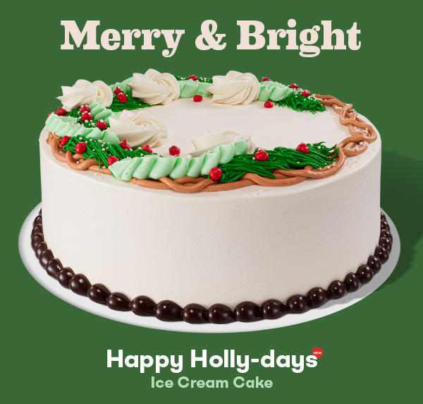 Happy Holly-days Cake "Merry & Bright"