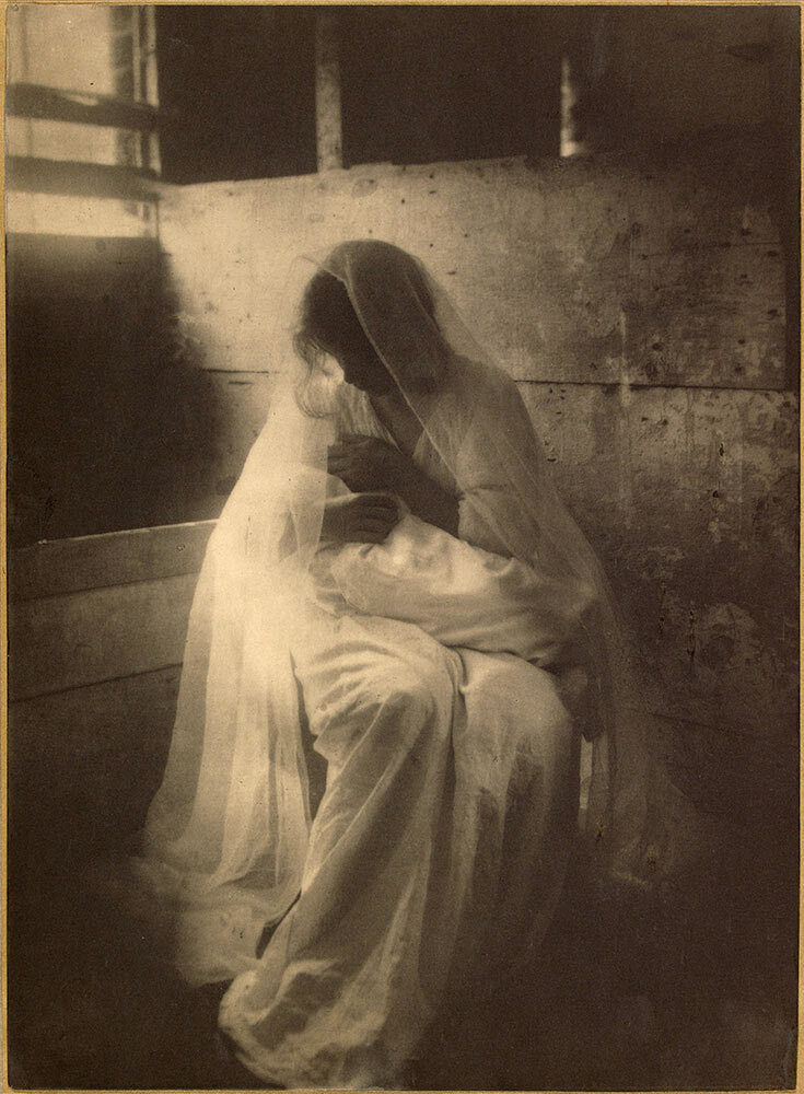 Physicians have recorded symptoms of postpartum depression since as far back as ancient Greece, yet the common condition has been little understood throughout history. In 1899, the artist Gertrude Käsebier painted this shadowy portrait of a mother and child.