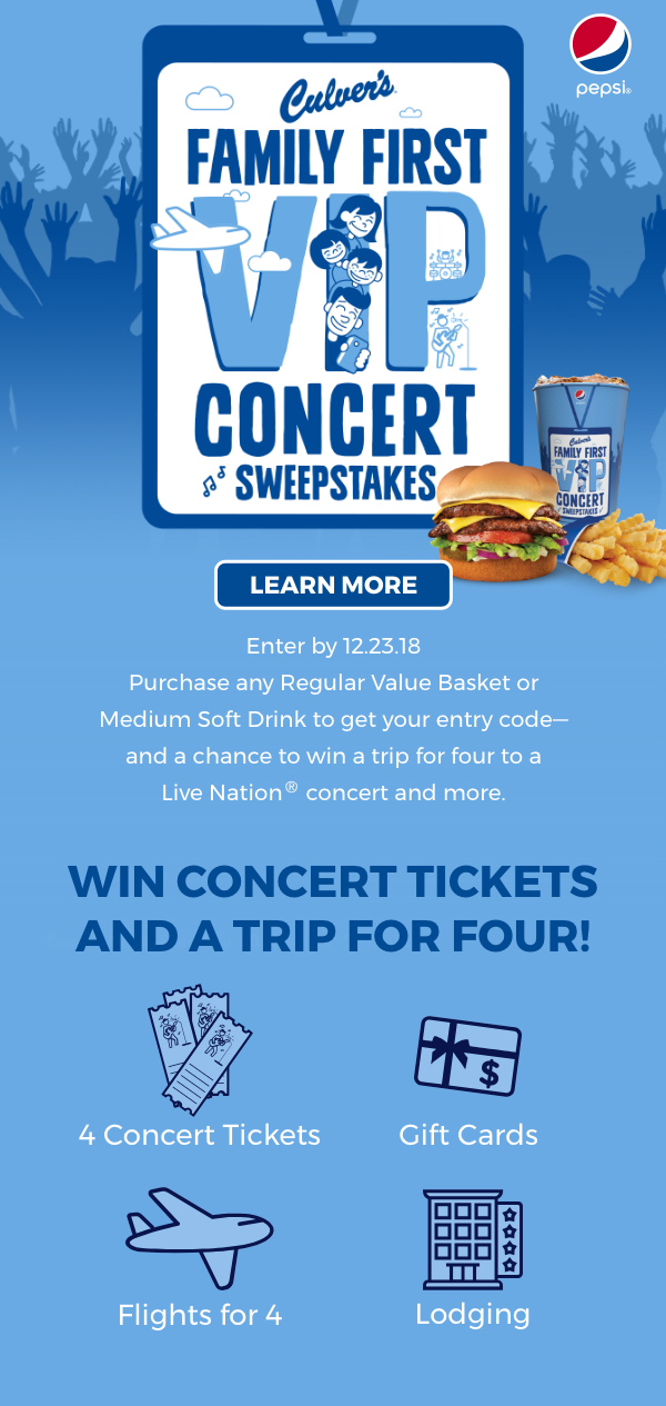 Family First VIP Concert Sweepstakes