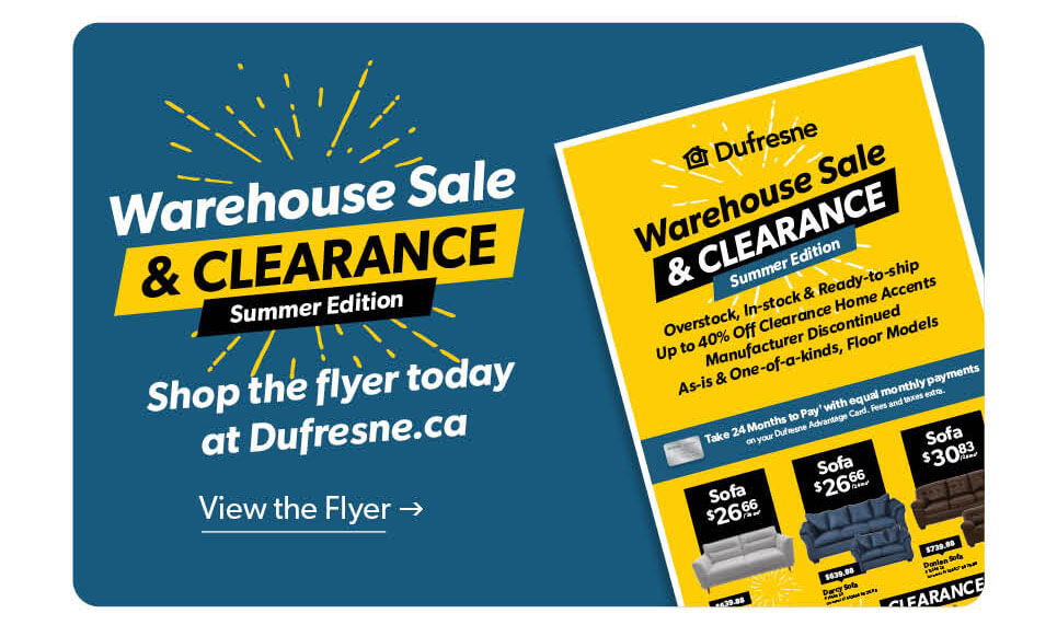 Extendable Table Guide Dufresne Furniture & Appliances