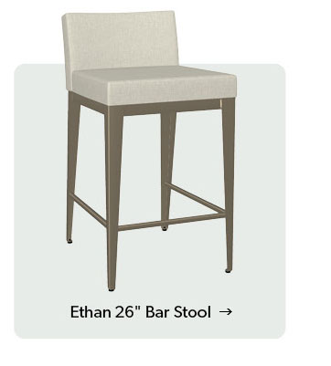 Ethan Bar Stool. Click to shop now.