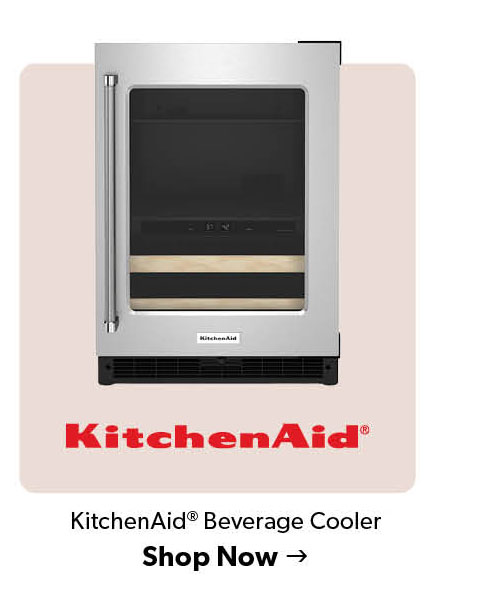 KitchenAid Beverage Cooler. Click to shop.