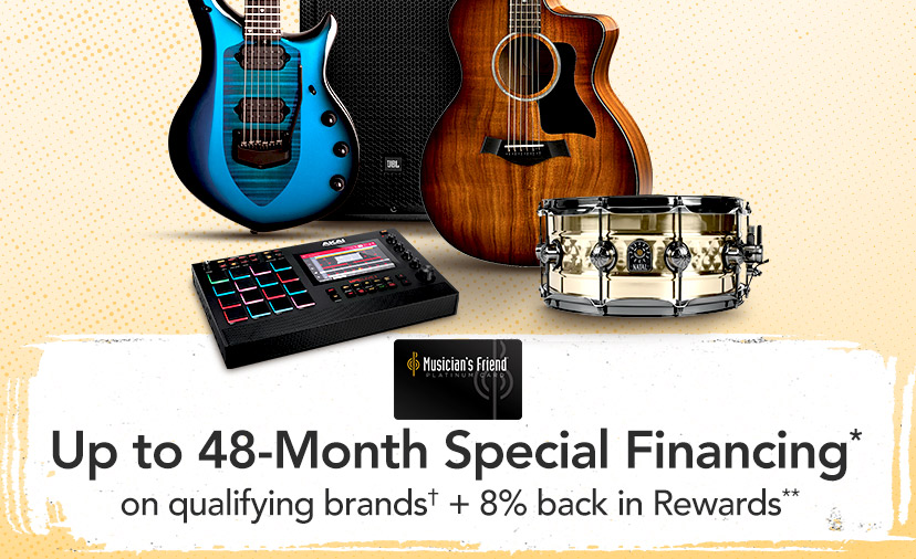 Up to 48-Month Special Financing* on qualifying brands + 8% back in Rewards**