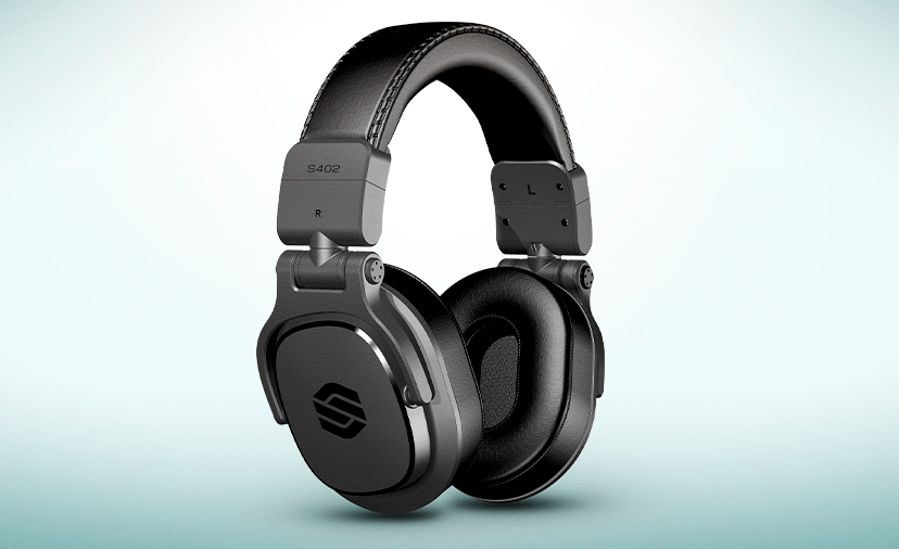 New Sterling Audio S402 Headphone. Comfortable circumaural design with 180° movement for mixing and monitoring. Shop Now