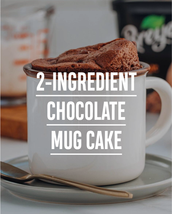 2-Ingredient Chocolate  Mug Cake