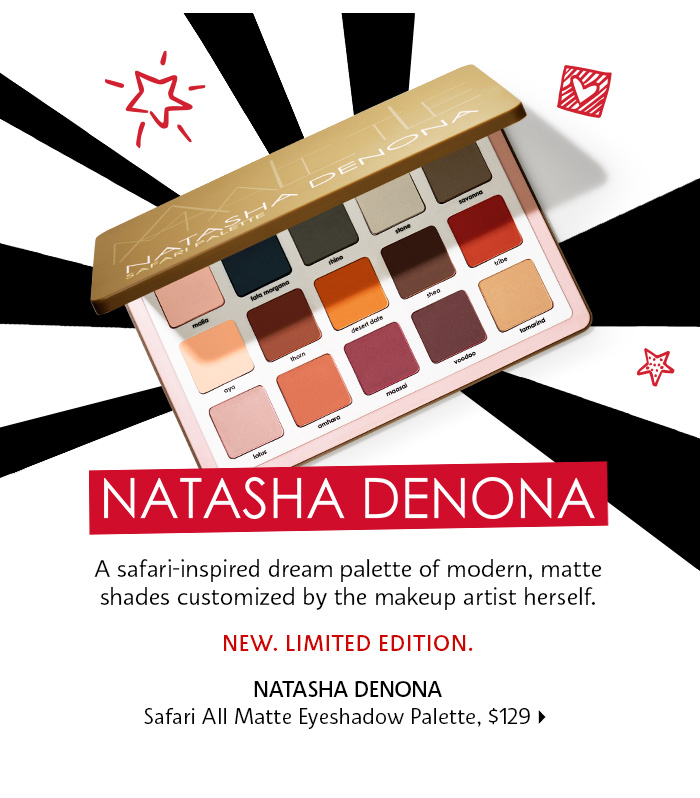 Natasha Denona - Safari All Matte Eyeshadow Palette