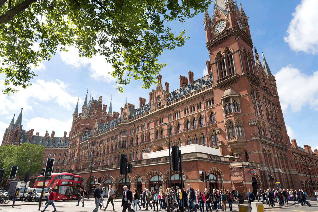 St. Pancras station anchors a revitalizing area in north London. In recent years, the station has undergone its own transformation.