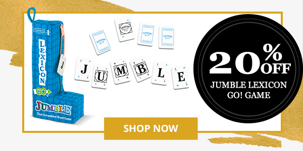 20% OFF the Jumble Lexicon GO! Game - Shop Now!