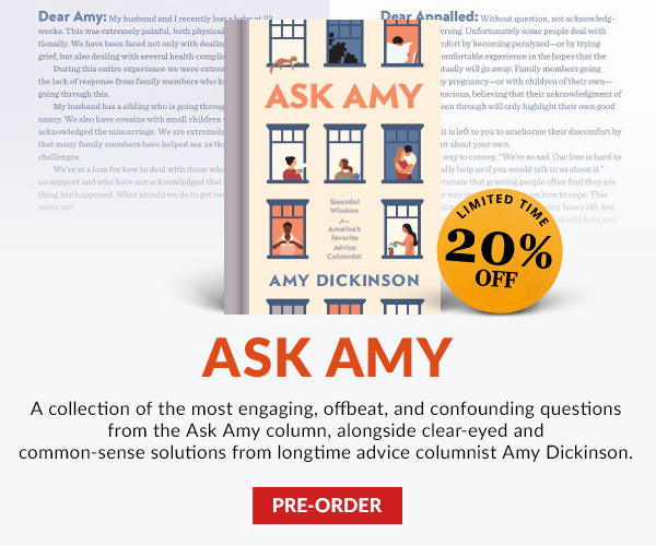 Get 20% OFF the Second Edition of 'Ask Amy: Essential Wisdom from America’s Favorite Advice Columnist'