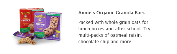 Annie's Organic Granola Bars