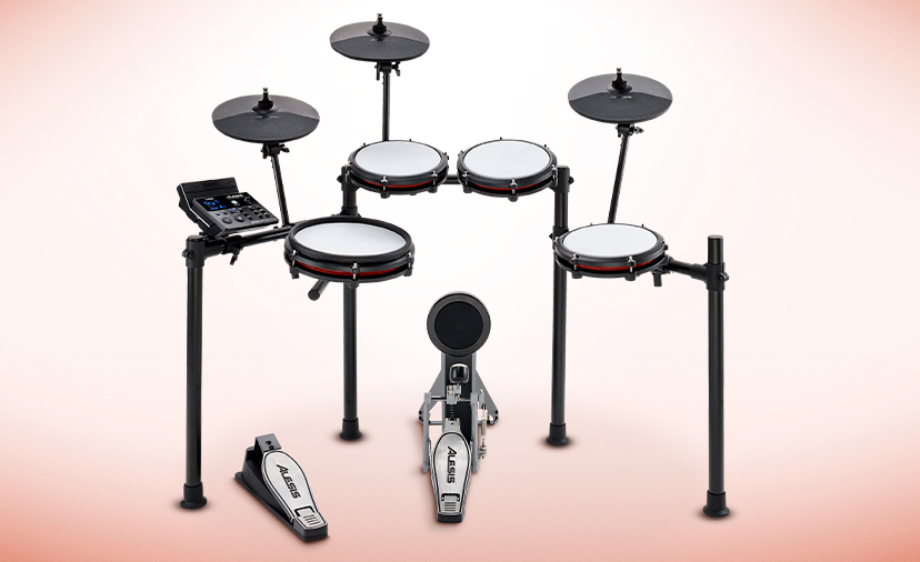 New Alesis Nitro Max E-Kit. Ultraquiet mesh heads, Bluetooth and 32 kits from the renowned BFD sample library. Shop Now