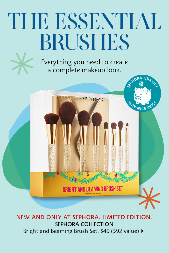  Sephora Collection Bright and Beaming Brush Set
