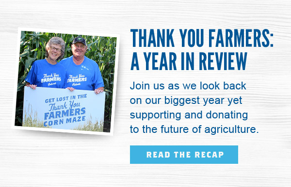 Thank You Farmers: A Year in Review