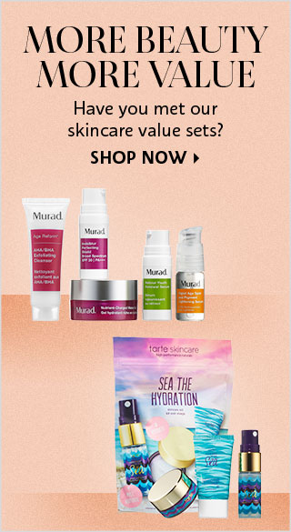 Shop Now Skincare Value Sets