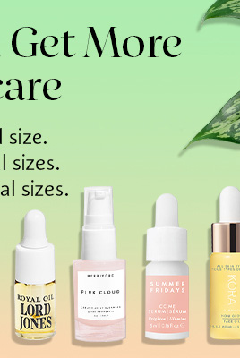 Shop More, Get More Clean skincare