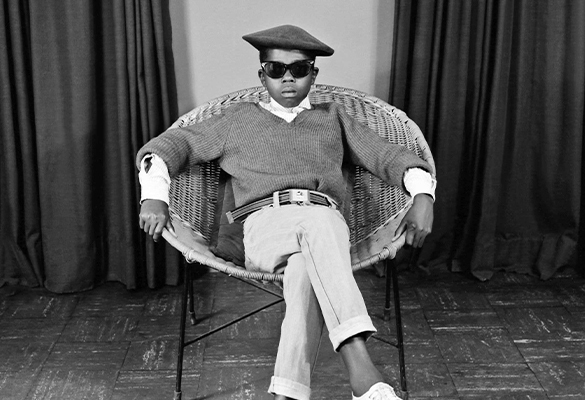 Kitty’s photo studio was in the middle of Pietermaritzburg's black shopping district and was a place of community dialogue for his mainly African (Zulu), Indian, and “coloured” (mixed race) clients. Circa 1978