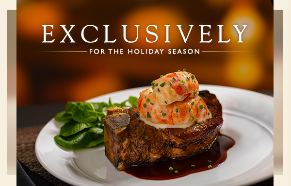Bone-In Filet with South African Lobster Tails