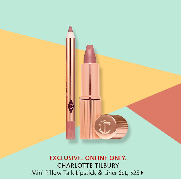 Charlotte Tilbury Mini Pillow Talk Lipstick & Liner Set