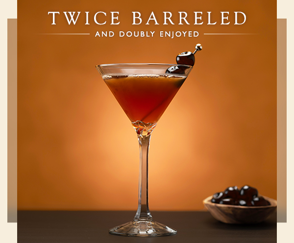 Double Oaked & Rye Manhattan