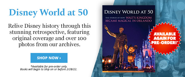 Back for Pre-Order: 'Disney World at 50' Book
